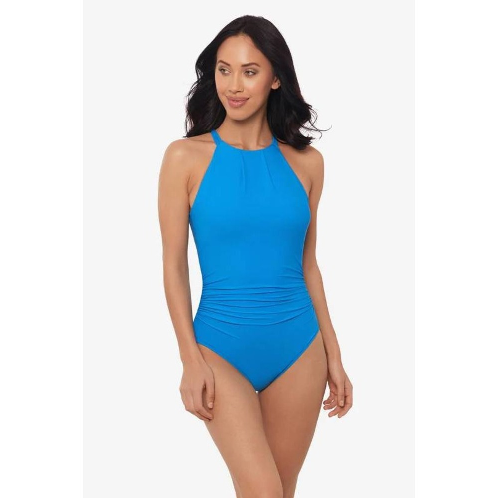 Magicsuit Amelia‎ Sky Blue One Piece Swimsuit Size 14 MSRP $138